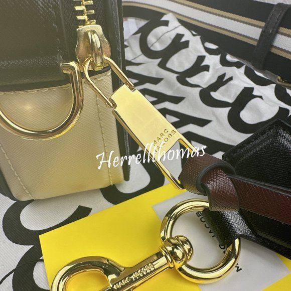 Marc Jacobs The Mixed Media Snapshot Crossbody Bag - Picture 11 of 12